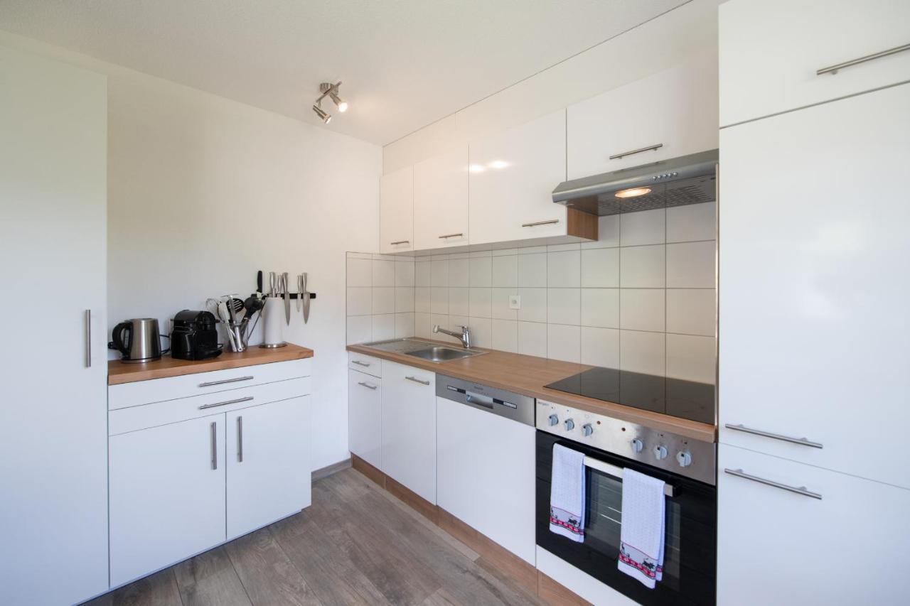 Agrimonia - Moebilierte Ferienwohnung Mit Balkon ดาวอส ภายนอก รูปภาพ