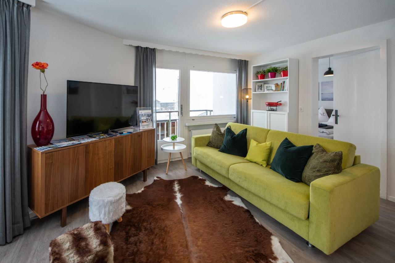 Agrimonia - Moebilierte Ferienwohnung Mit Balkon ดาวอส ภายนอก รูปภาพ