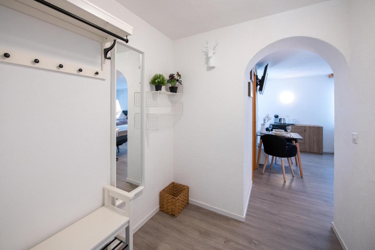 Agrimonia - Moebilierte Ferienwohnung Mit Balkon ดาวอส ภายนอก รูปภาพ