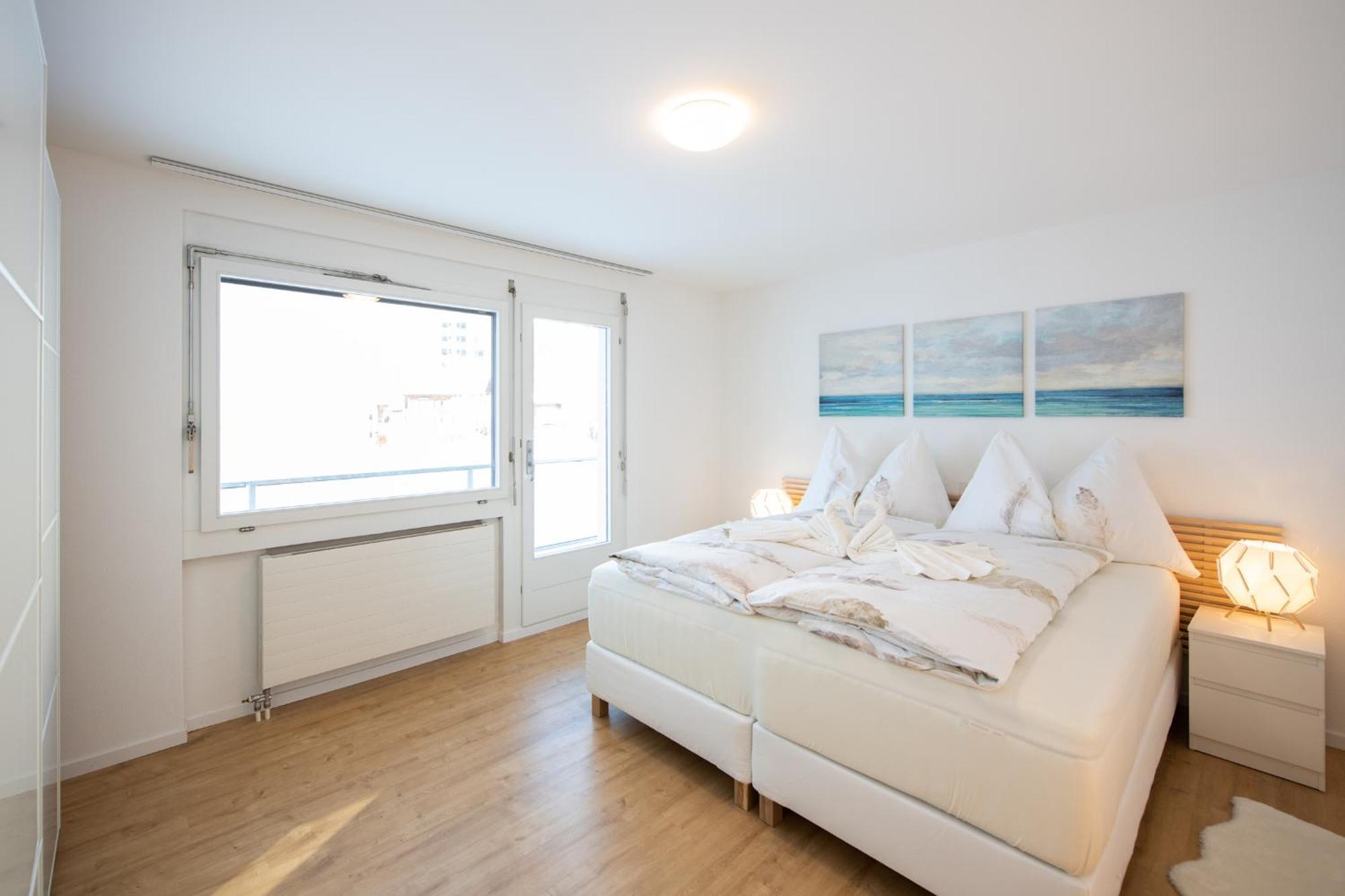 Agrimonia - Moebilierte Ferienwohnung Mit Balkon ดาวอส ภายนอก รูปภาพ